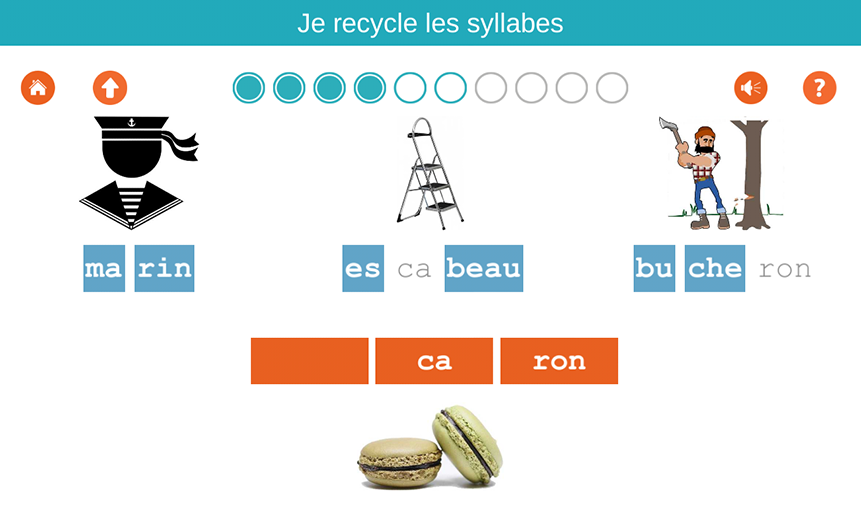 Je recycle les syllabes