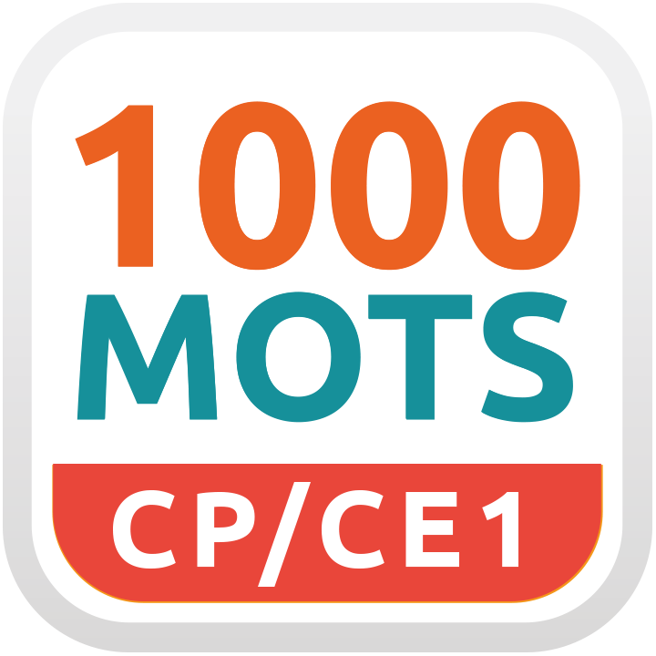 1000 mots CP - CE1