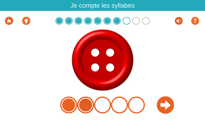 Je compte les syllabes